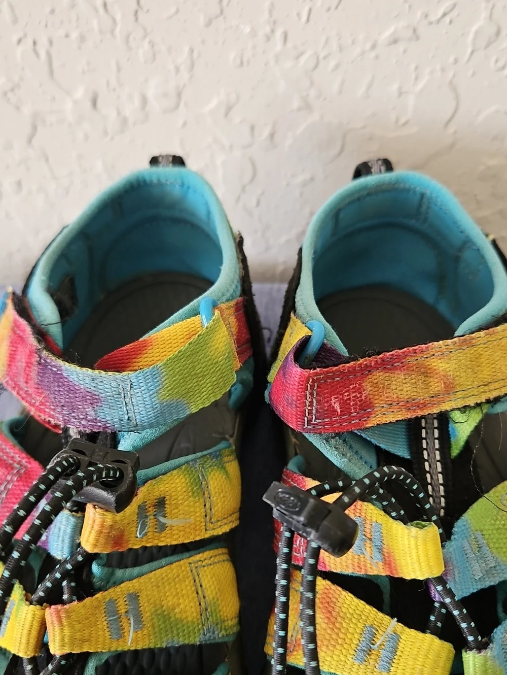 KEEN Kids Newport H2 Sandals In Rainbow Tie-dye, Size 3